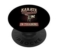 Karate Master In Training PopSockets Adhesive PopGrip