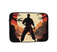 Karate Men Laptop Sleeve for Women Men, 17 Inch Waterproof Laptop Bag Lightweight Notebook Computer Cover Bag