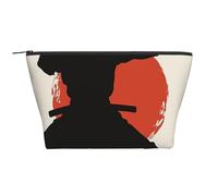 Karate Men Print Print Makeup Bag Trapezoid Travel Cosmetic Organiser Stylish Storage for Beauty & Gifts for Women Girls