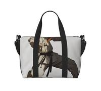 Karate Men Print Travel Duffel Bag, Lightweight Water-Resistant Weekender Spacious Gym & Travel Bag for Men, Women & Teens