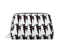 Karate Men PVC Leather Makeup Bag Cosmetic Pouch Travel Organizer Toiletry Clutch