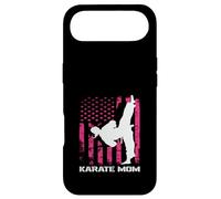 Karate Mom American Flag USA Martial Arts Mother Fighter Case for iPhone Air