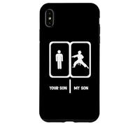 Karate Mom boy your son my son Karate dad Case for iPhone XS Max