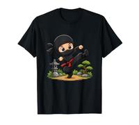 Karate Ninja Kick Martial Arts Warrior Training T-Shirt