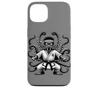 Karate Octopus - Black Belt in All Eight Limbs Pulpo Dojo Case for iPhone 13