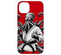 Karate Octopus - Black Belt in All Eight Limbs Pulpo Dojo Case for iPhone 14 Plus