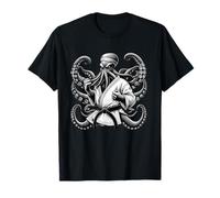 Karate Octopus - Black Belt in All Eight Limbs Pulpo Dojo T-Shirt