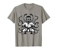Karate Octopus - Black Belt in All Eight Limbs Pulpo Dojo T-Shirt
