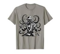 Karate Octopus - Black Belt in All Eight Limbs T-Shirt