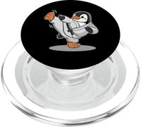 Karate Penguin Martial Arts Judo Taekwondo Penguin PopSockets PopGrip for MagSafe