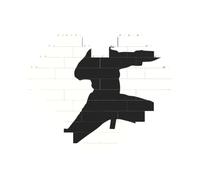 karate Printed Jigsaw Puzzle 10.8x12.8 CM, Heart-Shaped Puzzle Challenging Game for Adults, Fun Decorative Wall Decor