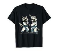 Karate Raccoon Animal MMA Taekwondo Martial Arts Jiu-Jitsu T-Shirt