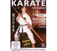 KARATE SHOTOKAN - KARATE SHOTOKAN WAFFEN IPPON KUMITE 8 KATAS BUNKAI (1 DVD)