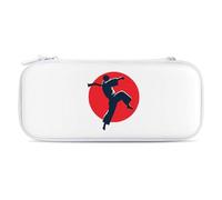 Karate Storage Bag Compatible with Switch Portable Carrying Case Protector Bags with 15 Games Accessories
