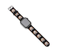 Karate Taekwondo Funny Cat Jiu Jitsu Watch Bands Replacement Silicone Straps Sport Wristbands Compatible for Apple Watch 38mm/40mm