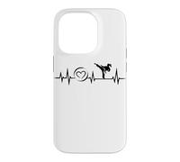 Karate & Taekwondo Girl Heartbeat - Black Belt Karateka Case for iPhone 14 Pro