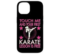 Karate Taekwondo Girl Women Karate Kick Case for iPhone 14