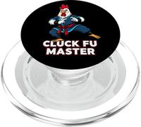 Karate Taekwondo Judo Kung Fu Chicken Rooster Gift Men Women PopSockets PopGrip for MagSafe