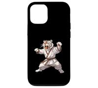 Karate Tiger Kung Fu MMA Kickboxing Jiu-Jitsu Tiger Lover Case for iPhone 12/12 Pro