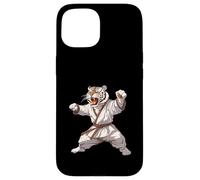 Karate Tiger Kung Fu MMA Kickboxing Jiu-Jitsu Tiger Lover Case for iPhone 15