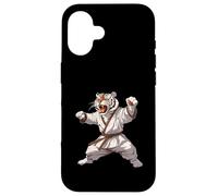 Karate Tiger Kung Fu MMA Kickboxing Jiu-Jitsu Tiger Lover Case for iPhone 16