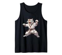 Karate Tiger Kung Fu MMA Kickboxing Jiu-Jitsu Tiger Lover Tank Top