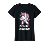 Karate Unicorn Cute But Dangerous Funny Martial Arts MMA T-Shirt