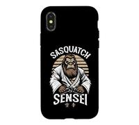 Karate Warrior Legend Sasquatch Sensei Bigfoot Martial Arts Case for iPhone X/XS
