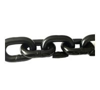 Karavionu 2" Chain 80 6mm 8mm 10mm Lift Heavy Duty EN818 Shipping Container Grade 80 Grade 100 G80 Blacken Load Lifting Chain Sling
