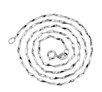 Karavionu Latest Classic Sterling Silver Women's Necklace S925 Pure Silver Chain Rhodium Plating for Wedding Gift Pendant Jewelry