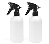 KARBAG 2 Pack 500ml Empty Spray Bottles - Leak Proof HDPE Plastic Sprayer with Adjustable Mist & Stream Nozzle for Cleaning, Plants, Bleach, Vinegar, Alcohol & Disinfectants