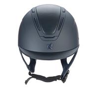 Karben Amity LTHR Riding Hat Navy - 52-54CM