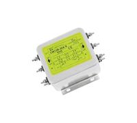 KARBYD 1PCS Three-phase 380V bipolar enhanced anti-interference large current 20A30A40A50A60A bolt power supply filter CW12B-S(CW12B-20A-S)