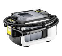 Karcher SE 3-18 18v Cordless Carpet & Upholstery Spot Cleaner White 1 x 2.5ah Li-ion Charger