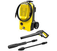 Kärcher K 5 Classic Pressure Washer, Pressure: max. 145 bar, Flow Rate: 500 l/h, Area Coverage: 40 m²/h, Water Filter, Weight: 5.6 kg, high-Pressure Hose and Gun, Dirt Blaster, Spray Lance