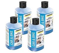 Karcher 1L Ultra Snow Foam Car & Bike Cleaner 3-in-1 1 Litre x 4