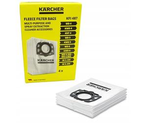 KARCHER 28630060 Box of 4 Felt Vacuum Cleaner Bags