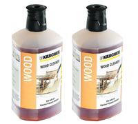 Karcher 3in1 Wood Decking Pressure Washer Detergent Cleaner for K2 K4 K5 K7 models (2 x 1L Bottle)
