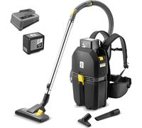 Karcher BVL 5/1 BP Professional 36v Cordless Backpack Vacuum Cleaner 2 x 6ah Li-ion Charger