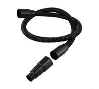 Karcher-Compatible Suction, Set, for Power Tools - 1m Flexible Black Plastic Vacuum Hose with Exhaust Air Nozzle Adapter, Dust Collection Kit