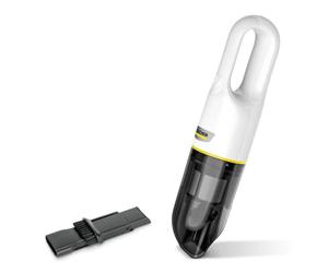 Karcher CVH 2 Cordless Vacuum Cleaner, Compact for Quick Use in the Home and in the Car, Capacity: 0.15l, Weight: 0.65kg, 7.2V Battery, USB Charger and 2in1 Crevice Nozzle