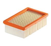 Karcher Flat-Pleated Filter for WD4 Premium Vacuum - Efficient & Versatile