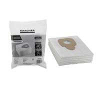 Karcher Fleece Cloth Dust Bags M Class T10/1 & T15/1 Series Vacuum Cleaners x10