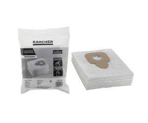Karcher Fleece Cloth Dust Bags M Class T10/1 & T15/1 Series Vacuum Cleaners x10
