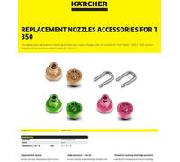 Karcher Jet Pressure Washer T-Racer T 300 / T 350 Patio Cleaner Jet Nozzle Set