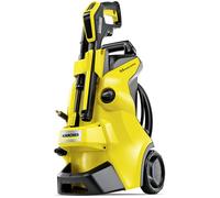 KARCHER K4 Power Control Pressure Washer - 130 bar, Yellow,Black