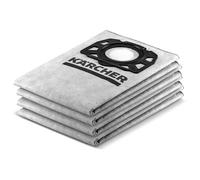 Kärcher Flat-Pleated Renovation Filter WD 4-6 for Kärcher Wet and Dry Vacuum Cleaners, Long-Lasting Suction Power for efficiently Removing fine dust from Renovation Projects and Power Tool use