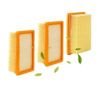 Karcher Kit 3 Pieces Vacuum Cleaner Filter for Karcher WD4/WD5/WD6/MV4/MV5/MV6 Flat Pleated Filters, Bad Odor and Fine Dust Filters