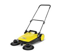 Karcher S 4 Twin Push Sweeper with Brushes, for Cleaning Pavements, Driveways and Garden Paths