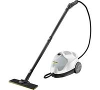 Kärcher Steam Cleaner SC 4 EasyFix, steam Pressure: 3.5 bar, Heating time: 4 min, Power: 2000 W, Surface: 100 m², 2-Tank System: 0.5 l+0.8 l, with Floor Cleaning Set EasyFix, nozzles and covers